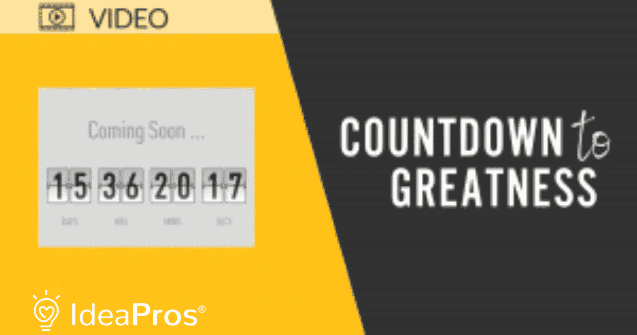 Screenshot of a countdown timer